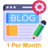 SEO and Blog 1 Per Month