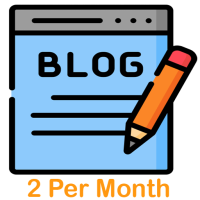 SEO and Blog 2 Per Month